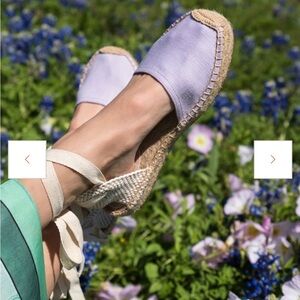 The Lauren Lace up Espadrilles